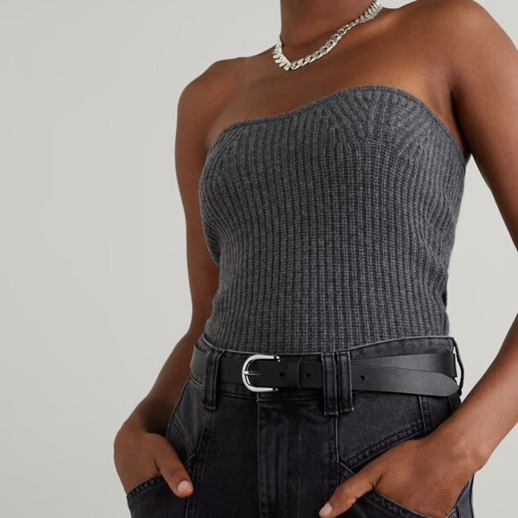 ISABEL MARANT Zap leather belt - Picture 1 of 6